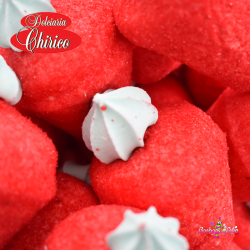 Fraise rouge guimauve...